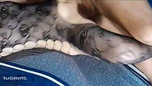 Crazy Latina Puta Shakes Ass On Stepbro Cock!