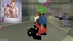 Moth drilled deep by massive futa cock pounding relentlessly.