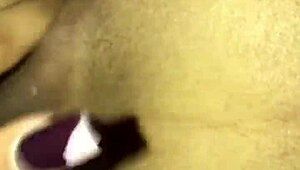 student quivers with desire masturbating dildo in wet pussy solo