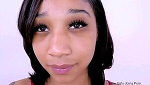 Cute Teen Brunette Fucked Hard at Modeling Casting Audition