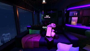 SLUT BEGS FOR MY BIG BLACK COCK AT THE BBQ PARTY. ROBLOX SLUT GETS FUCKED ROUGH.