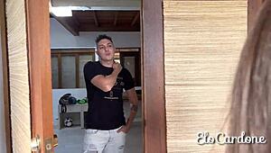 Feels So Intense as Horny Amigas Force Neighbor Inside