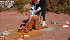 grandma skipped seasoning the turkey so i BENT HER OVER and FUCKED that big ass on holiday