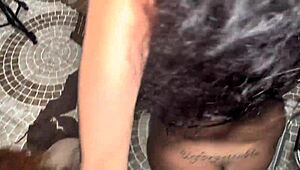 fiz uma resenha em casa e comi minha mulher e a amiga dela gostosa