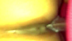 hear her creaming wet tight pussy moan on that thick dick