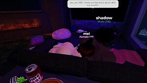 SLUT BEGS FOR MY BIG BLACK COCK AT THE BBQ PARTY. ROBLOX SLUT GETS FUCKED ROUGH.