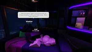 SLUT BEGS FOR MY BIG BLACK COCK AT THE BBQ PARTY. ROBLOX SLUT GETS FUCKED ROUGH.