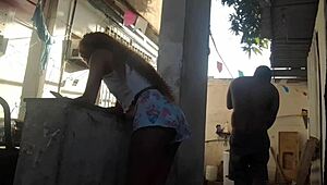 skinny latina takes bareback anal from leo ogros monster cock?