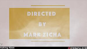 Brunette latina slut smokes while riding cowgirl and taking facial cumshot