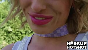 Blonde Jesse Pony Craves Nade Nasty's Sloppy Anal Choking!