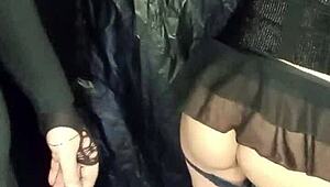 Crossdresser Pounds Morena's Tight Ass Hard!