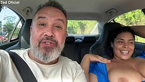 Baiana meduzza's juicy big ass gets fucked bareback on salvador beach orla with creampie 😍🍑🌊