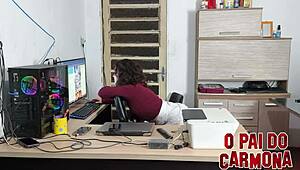 os carmonas double team candy crush's tight brazilian ass