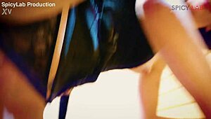 me and my friends silvia soprano mary rider share this huge cock between us