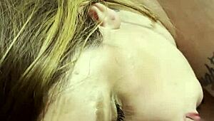 DJ Brisa Gags Lying Down!