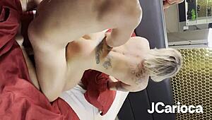 beach vibes got me heading home for some intense fun with a friend