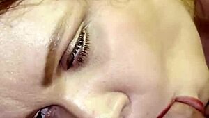 DJ Brisa Gags Lying Down!