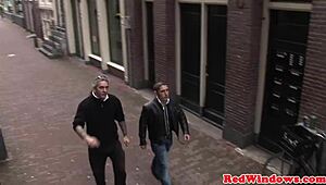 Tourist Dumps Cum Shower On Real Skinny Dutch Hooker Missionary