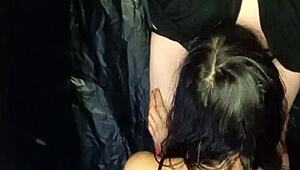 Crossdresser Pounds Morena's Tight Ass Hard!