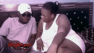 military hubby's monster cock deepthroats fat wife doggystyle