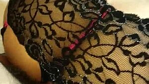 Taiwanese girl bound with ropes and ball gag for intense training sex