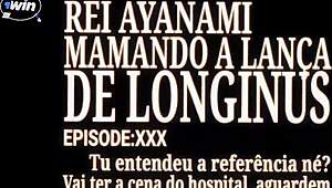 in rei ayanami cosplay i suck huge black cock backstage then cum fills my tight bodysuit