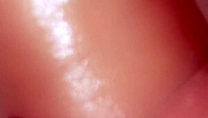 A Japanese stepmom sneaks peeks at her son's porn stash up close