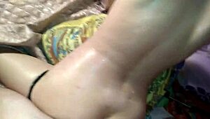 hard pounding that mature hairy pussy from behind in homemade action