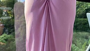 Craving that pregnant Colombian's curves in lingerie POV? Ambar Prada delivers