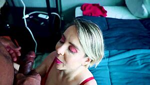 Watch This Curvy Brazilian Milf Suck BBC Deep Before Swallowing Cum Load!