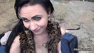 how does this cute czech teen's tight hole take pov pounding after mall seduction?