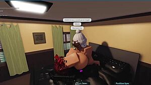 step mom sneaks fuck with step son during spiderman movie