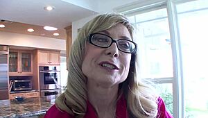 Ally Evans Seduces Milf Nina Hartley Licks Shaved Pussy Fingers Ass Cowgirl Ride