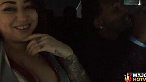 kendra lee rides rome major creaming her busty blonde milf pussy outdoors!