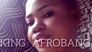 Princess Afrobang Black Teen Solo Tease