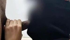 My heart races watching her deepthroat then pussy slammed, lingerie ripped in raw girlfriend heat