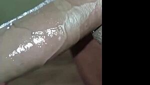 shaking with desperation college teen gulps boss cock swallows for rent relief