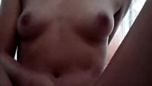 filipina amateur shaves her small tits body in shower then masturbates on web chat