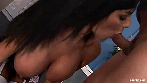 wanna watch two busty brunettes lick pussies then swallow hot cumshots together?