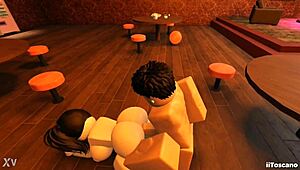 bar slut bends for big cock pov pounding