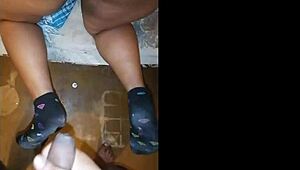 real cuban casero whipping her fat ass missionary style!