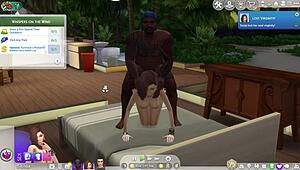 mom takes bbc boyfriend's monster cock up her ass