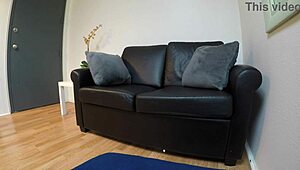 Mia taylor gags deep on cock during pov casting