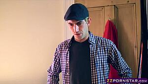 Classy HEELS teen gets HARDCORE DOGGY lessons from pornstar