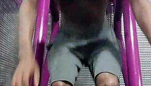 imagine your gym roommate daddy on that machine, wanna spot her sweaty workout pussy?