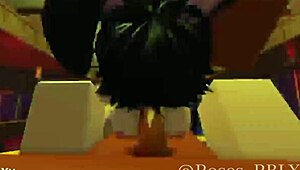 Roblox night club scene with rr34 dancing vibes all around the floor