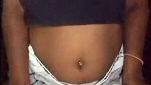 next door black ebony milf cougar in shorts flashes her huge saggy puffy tits nipples preview