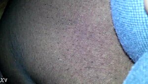 hey check out this sexy ebony bbw amateur spreading her hairy beaver pussy with vibrator toy solo