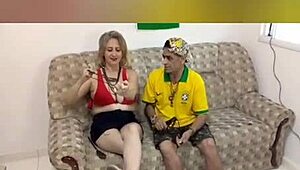 playin with myke brasil huge tits big pussy lips milf style