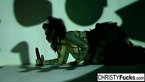 Christy mack toys her tight wet pirate pussy